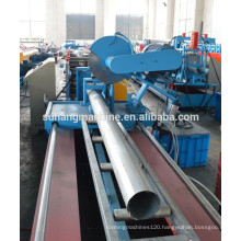 0.5 - 0.6MM Stainless Steel 12 Station Rolling Round Pipe Downspout Roll Forming Machine